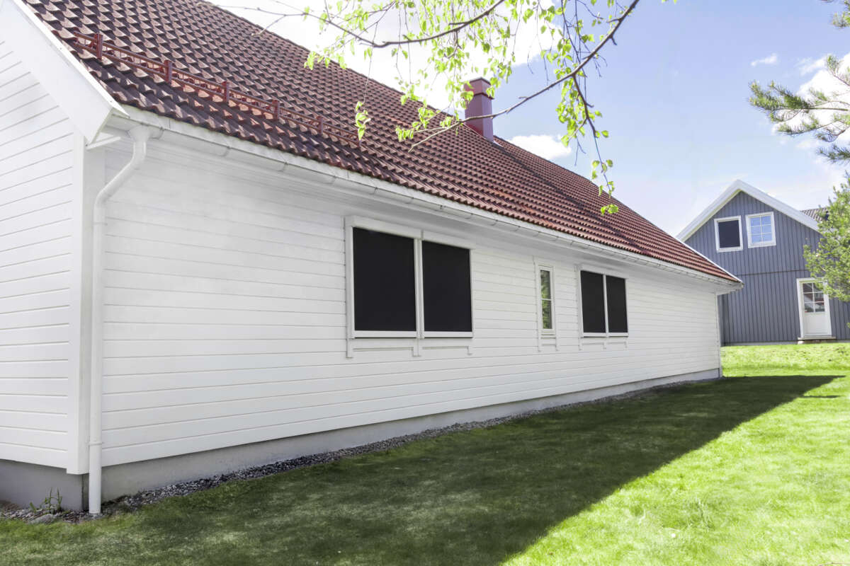 Vari Zip screen motorkassett med lysslipp 10% duk