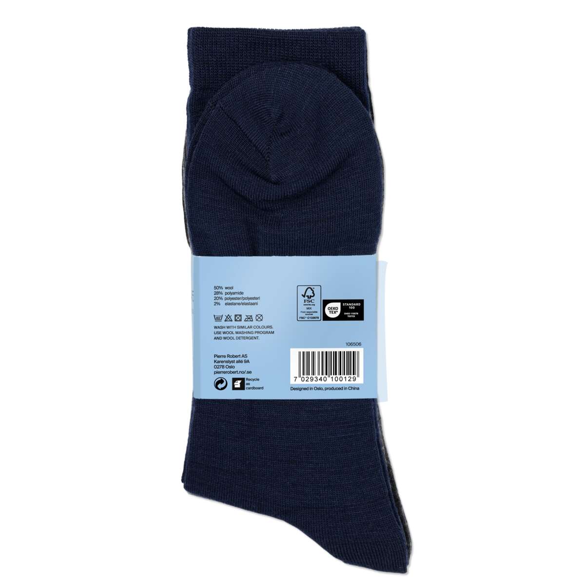 Pierre Robert tynn ullsokk 3-pk unisex