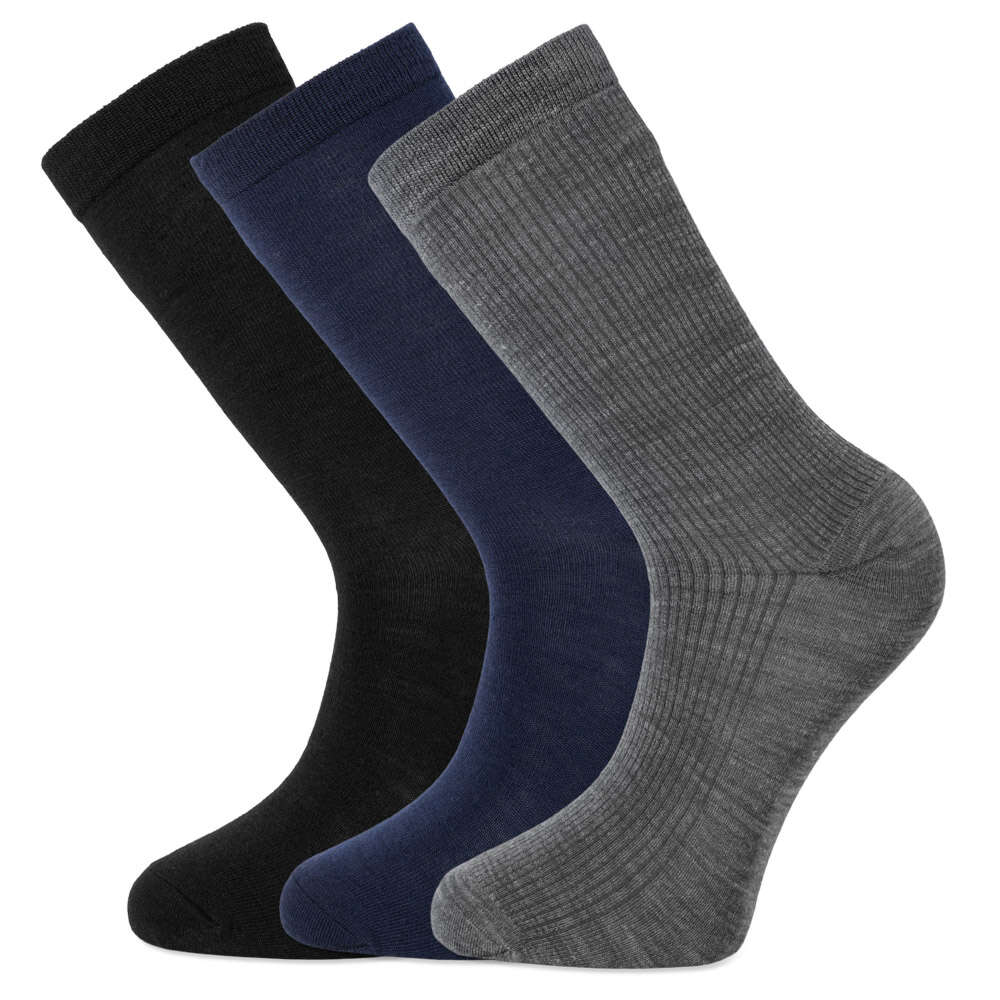 Pierre Robert tynn ullsokk 3-pk unisex