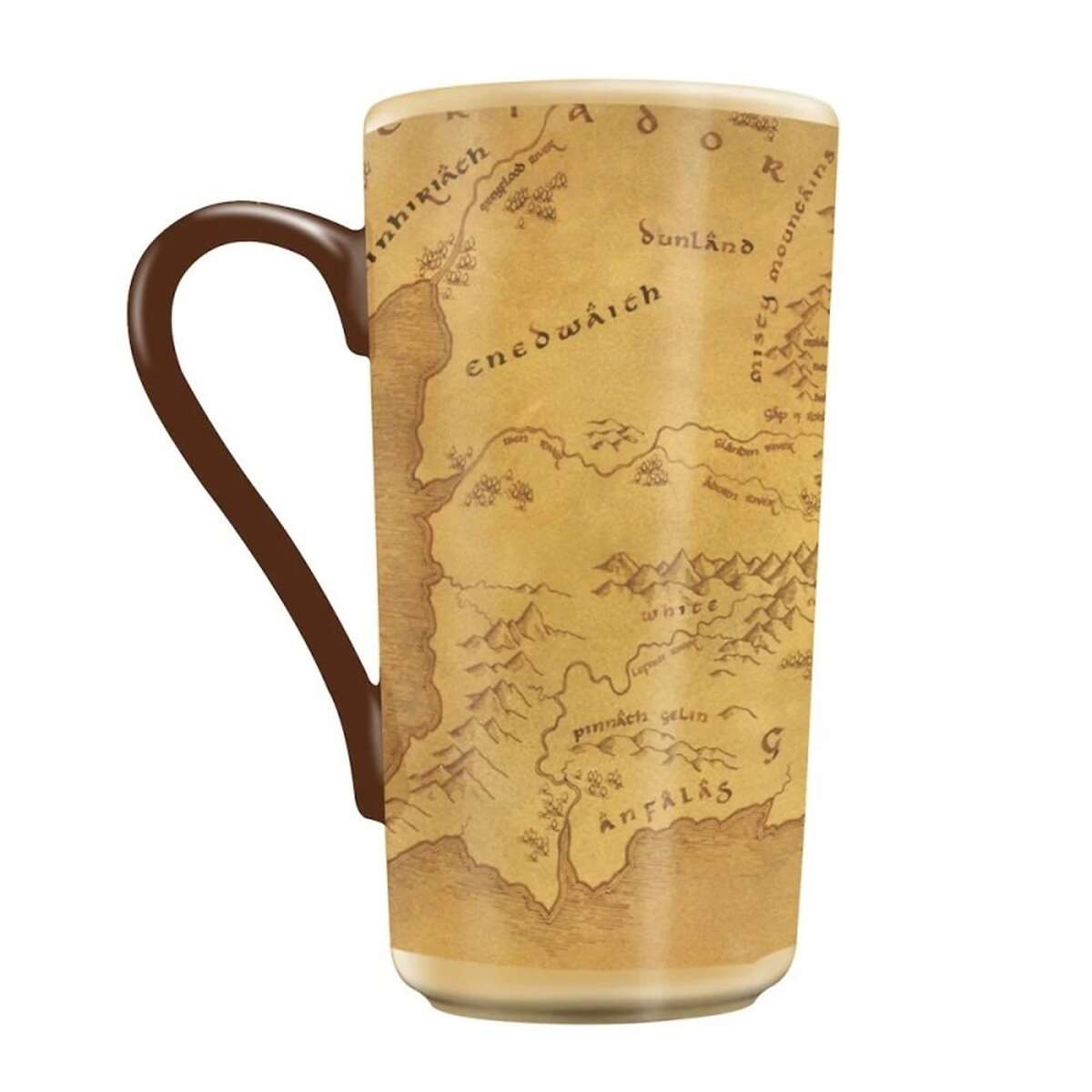 Ringenes Herre Grande krus Middle Earth Map 470 ml