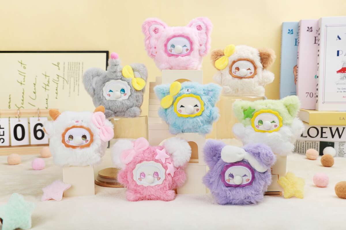 Lucky Emma Lovely Emma Rua Rua Zoo Bubble Puff samlefigur