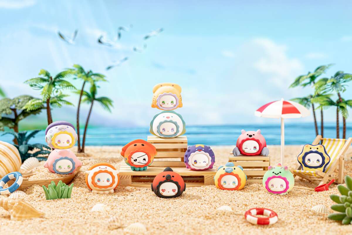 Lucky Emma – Ocean Bubble Beans Series samlefigur