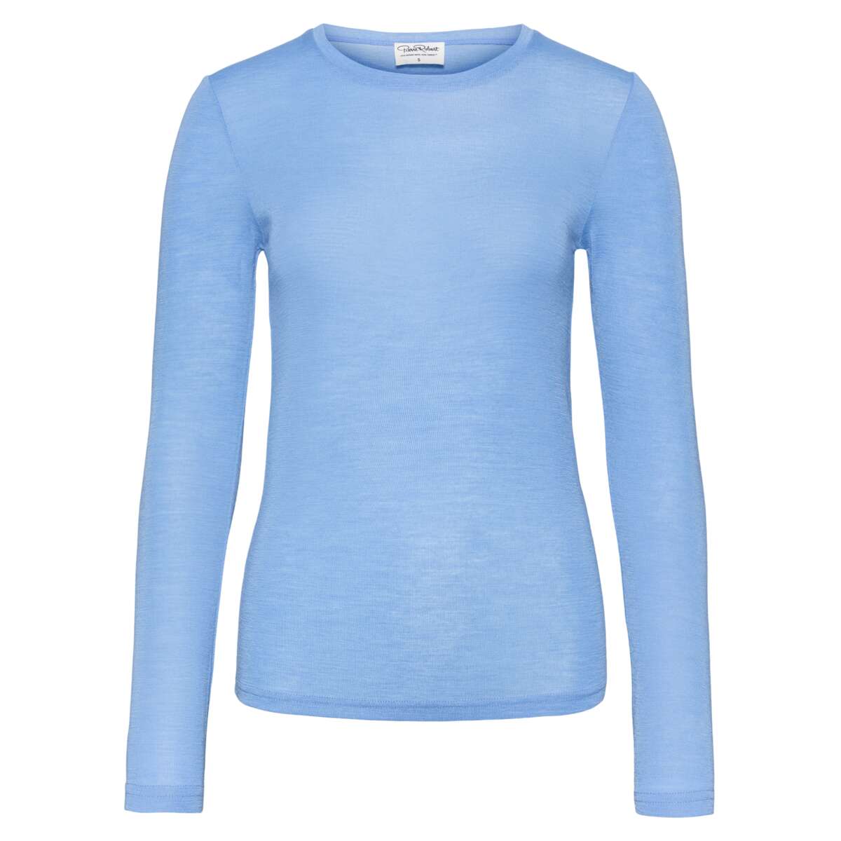 Pierre Robert Wool Long Sleeve Blue Bonnet