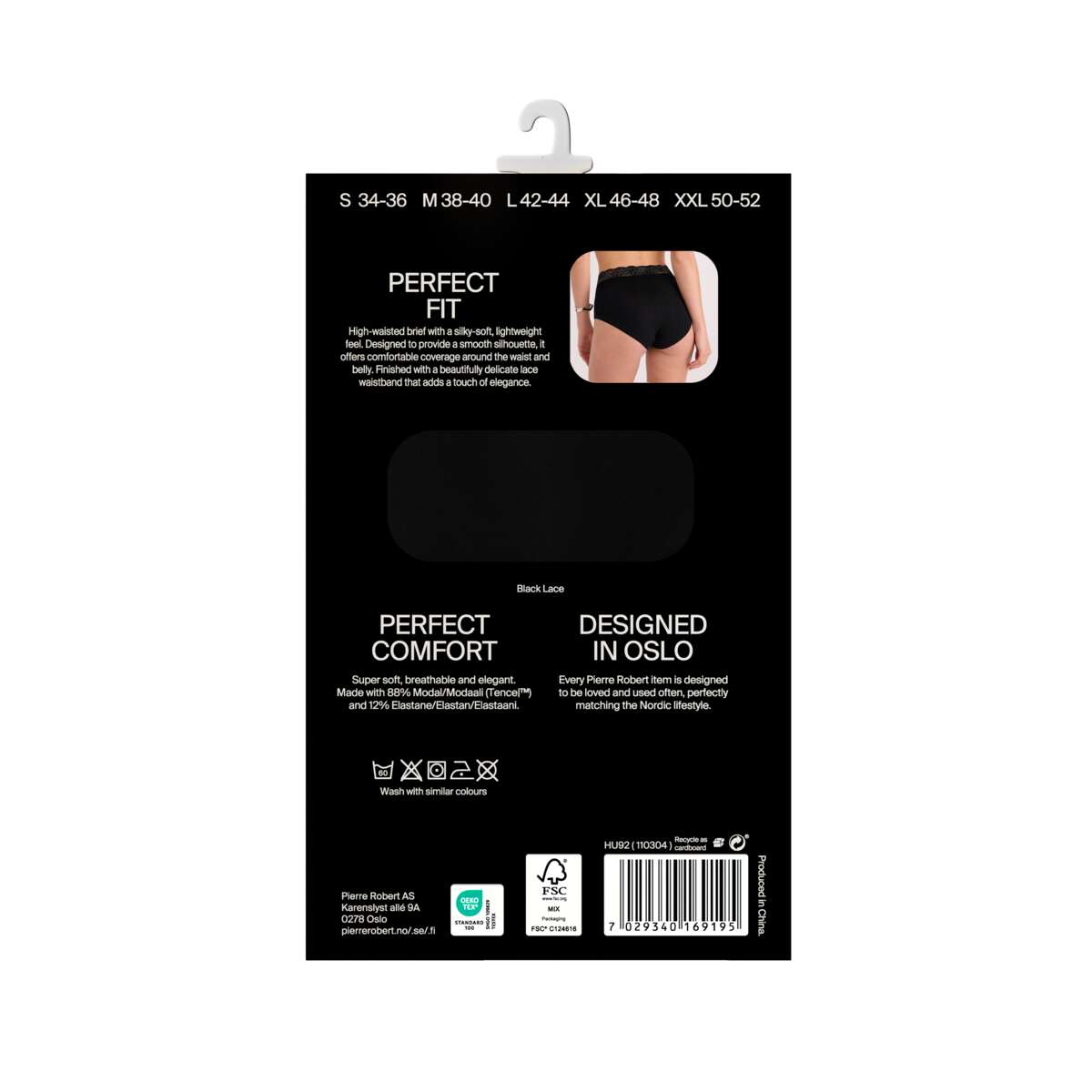 Pierre Robert highwaist truse 1-pk dame