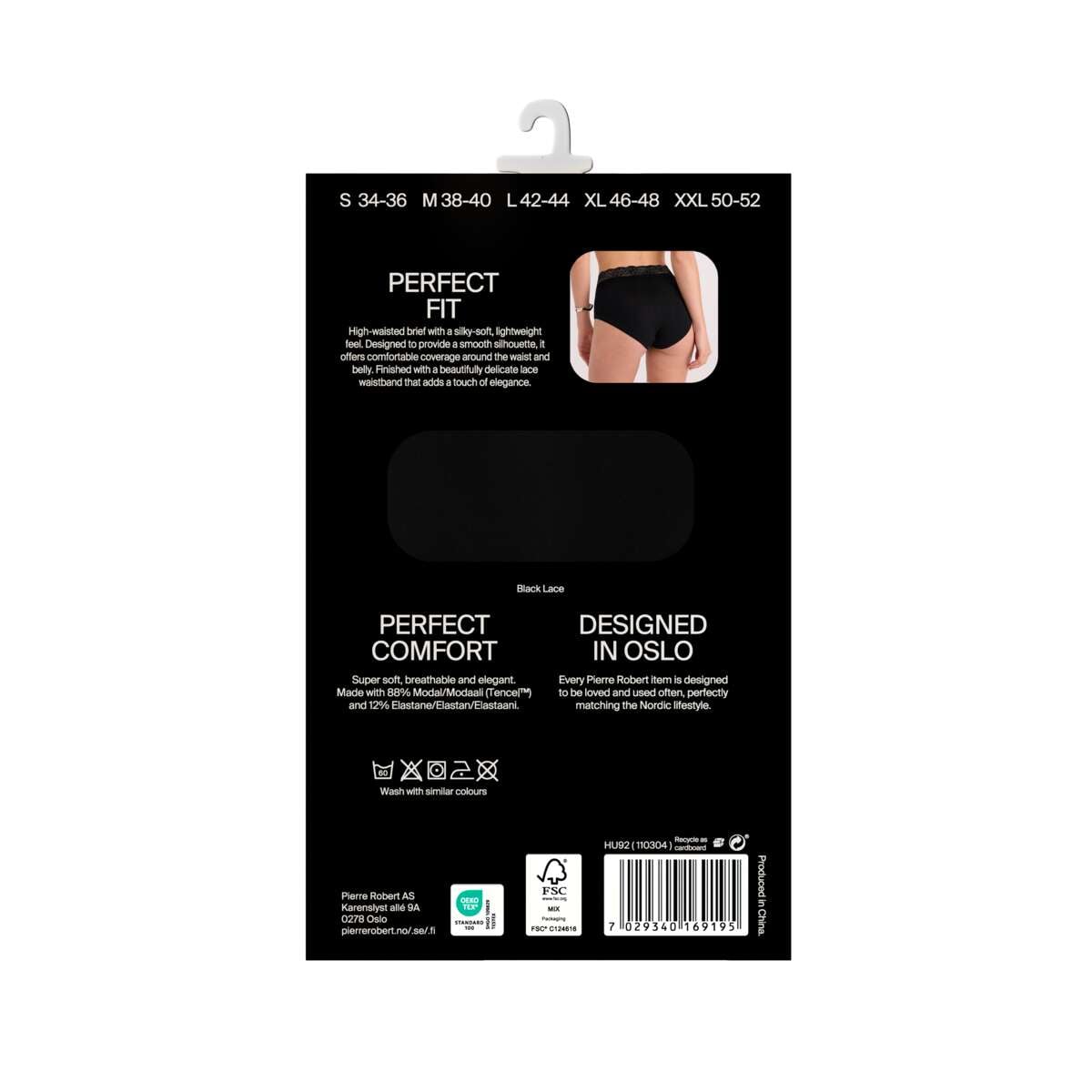 Pierre Robert highwaist truse 1-pk dame