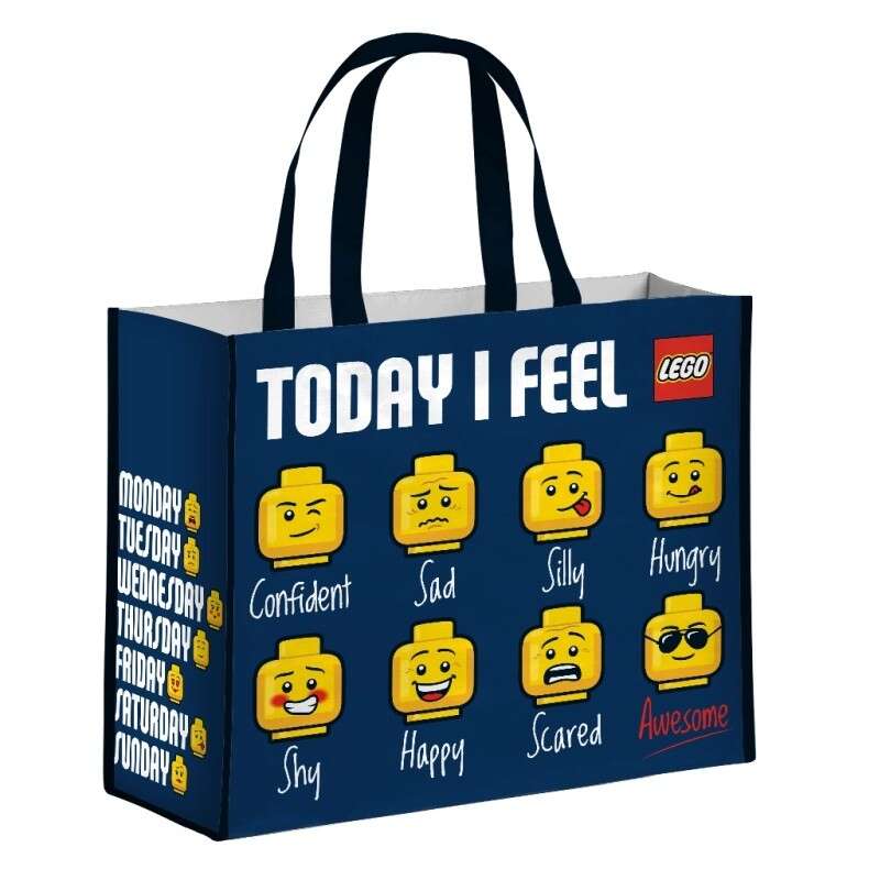 LEGO® Blue Emotions bærepose