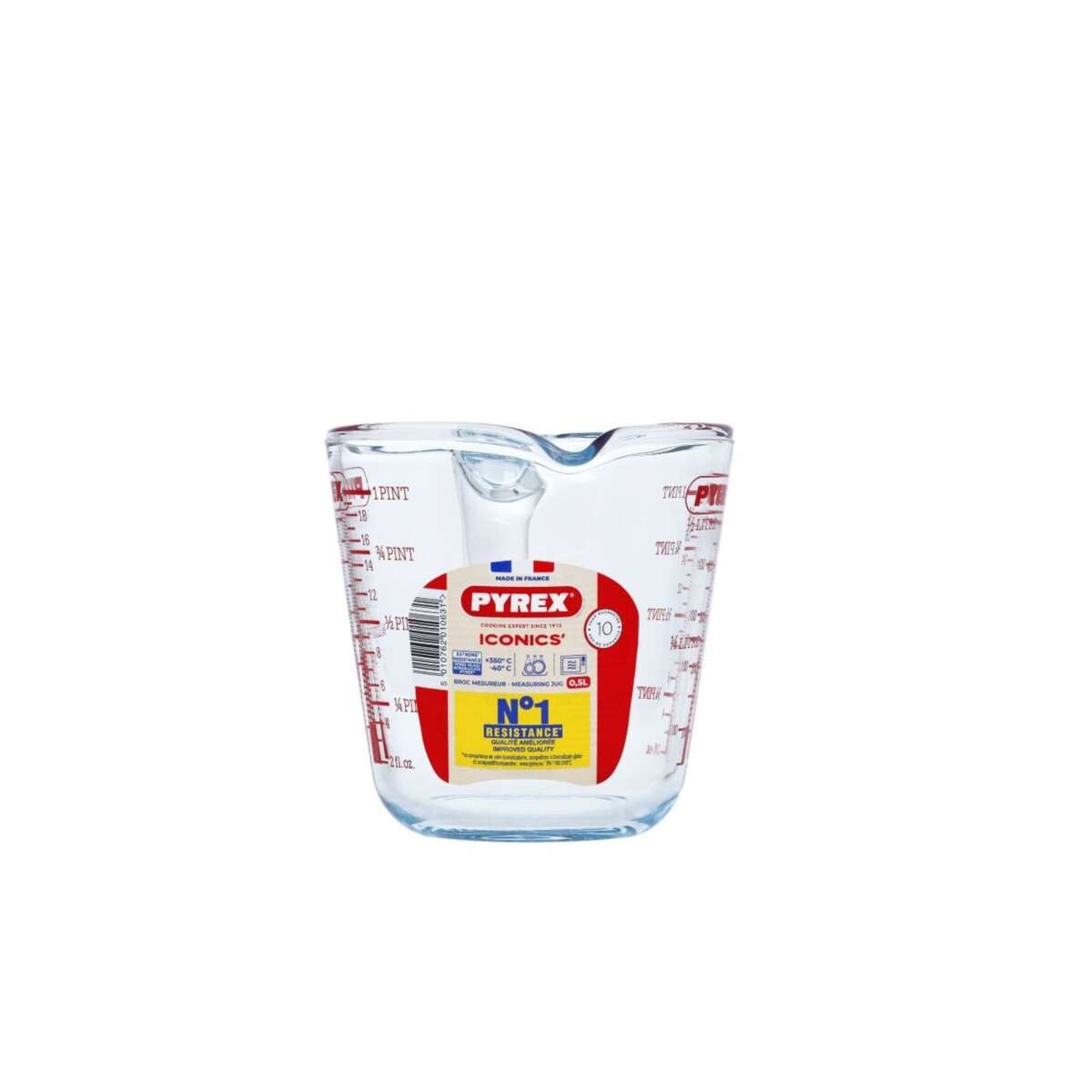 Pyrex målebeger 0,5 L