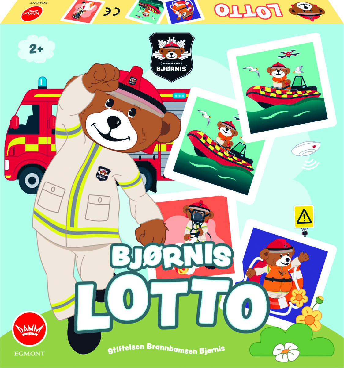 Brannbamsen Bjørnis Lottospill