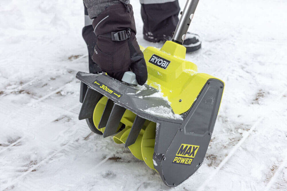 Ryobi RY36ST30B-0 Max Power snøslynge u/batteri