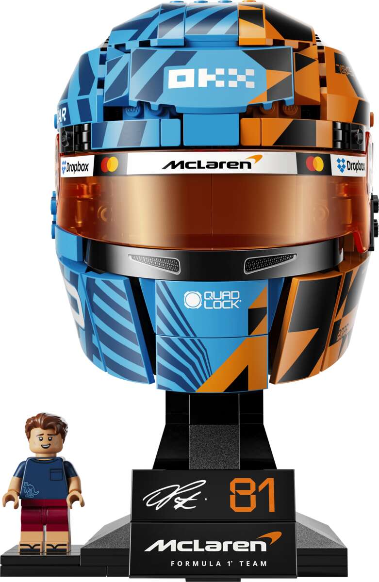 LEGO® Editions McLaren Mastercard F1® Team Oscar Piastri hjelm 43017