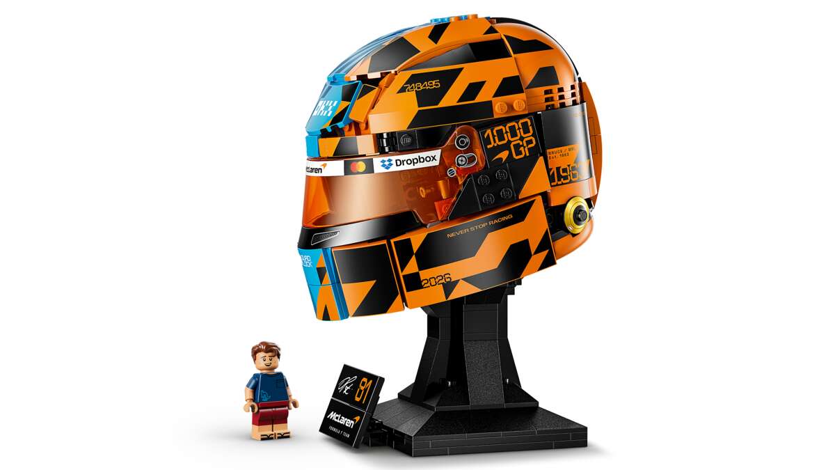 LEGO® Editions McLaren Mastercard F1® Team Oscar Piastri hjelm 43017