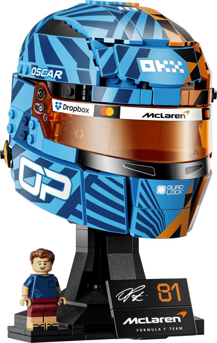 LEGO® Editions McLaren Mastercard F1® Team Oscar Piastri hjelm 43017