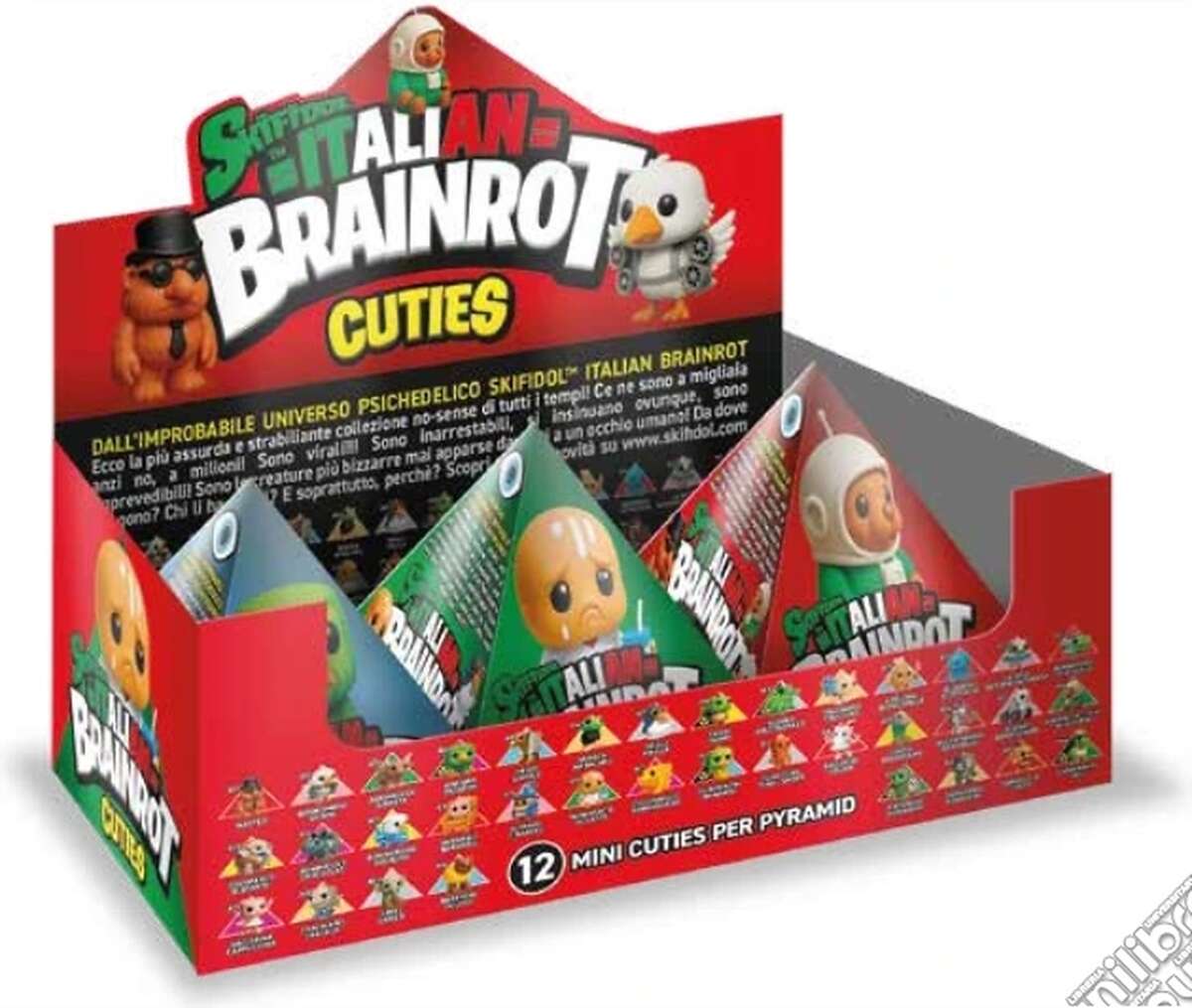 Skifidol Italian Brainrot Cuties samlefigurer