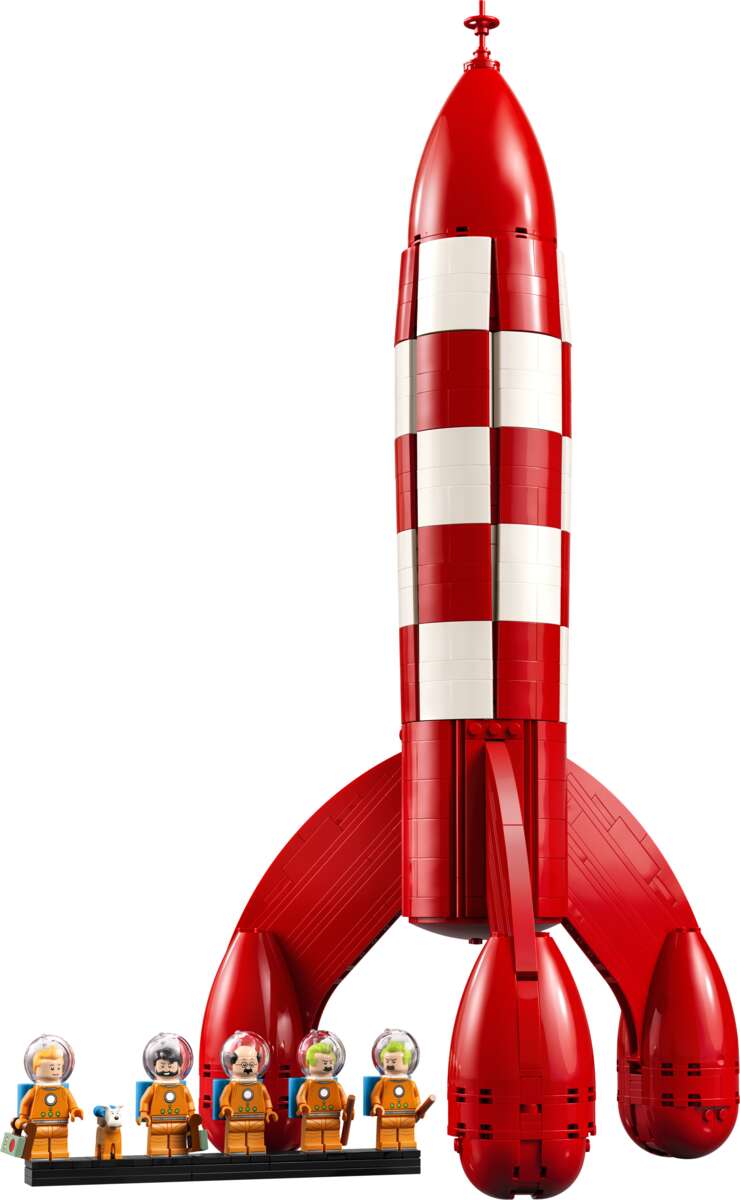 LEGO® Ideas Tintin® månerakett 21367