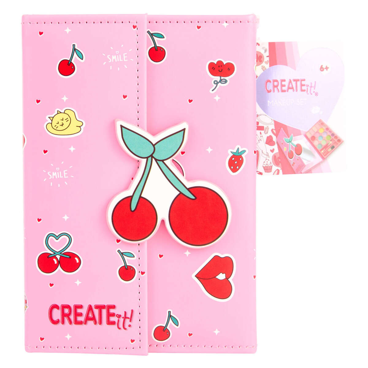 CREATE IT! Makeup Book Cherry med magnetlukking