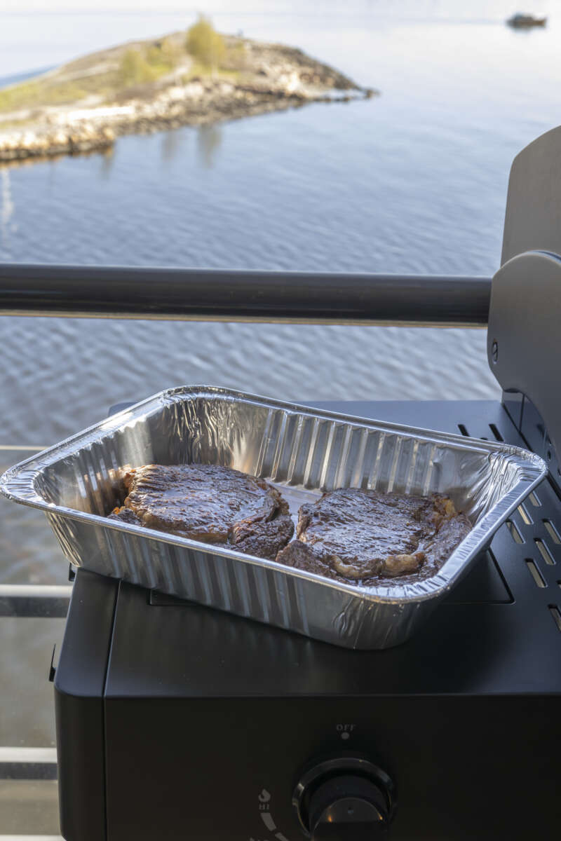 Grill Perfekt 32x26 cm aluminiumsform 5-pk