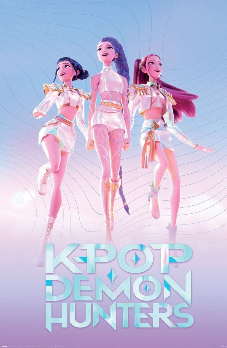 K-Pop Demon Hunters Huntrix plakat