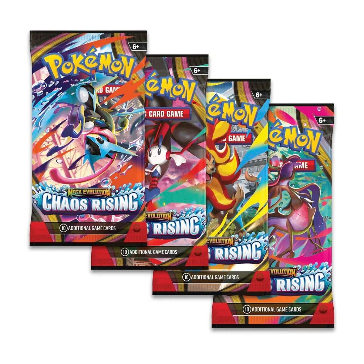 Pokemon: Chaos Rising Booster Pack samlekort