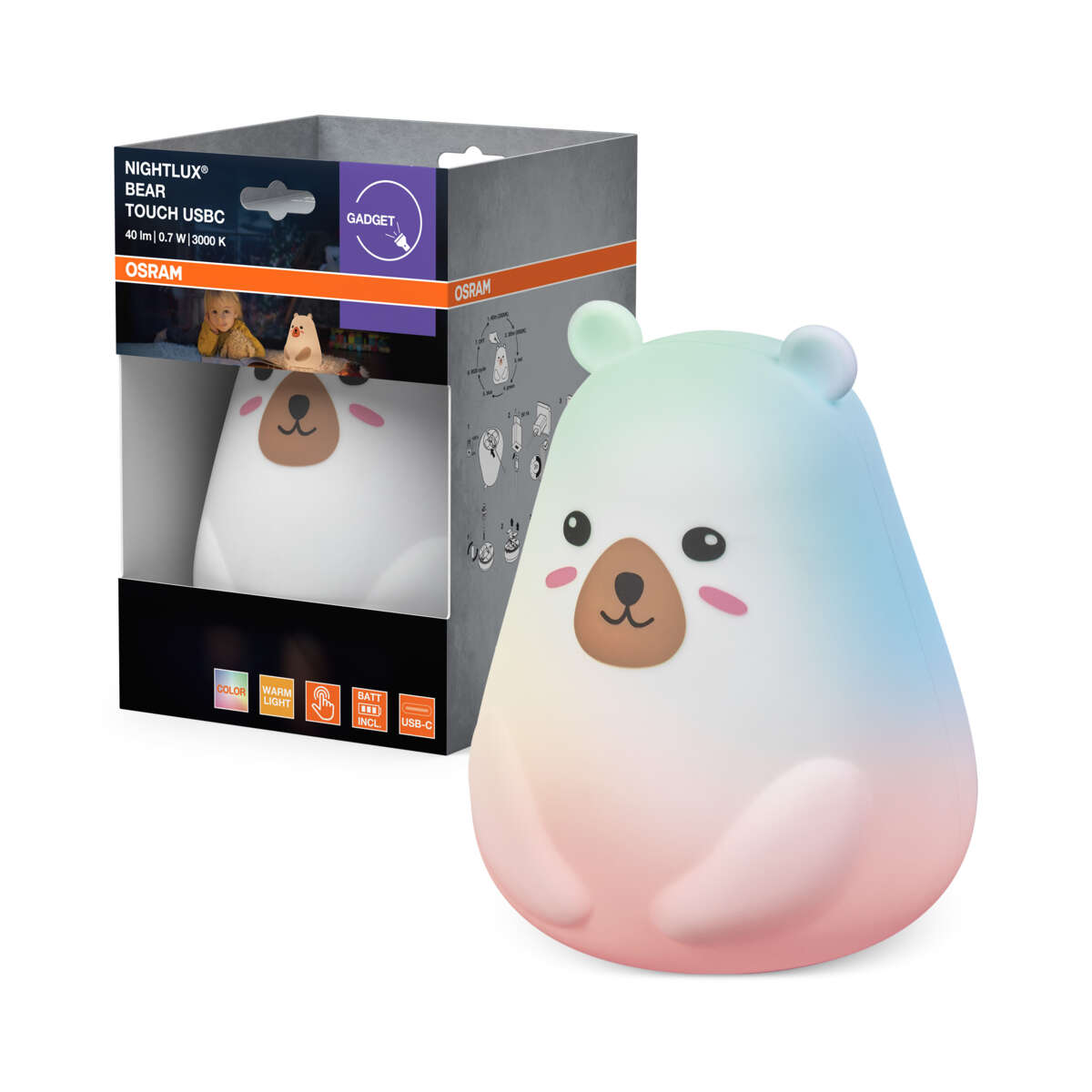 Osram Nightlux Touch nattlampe