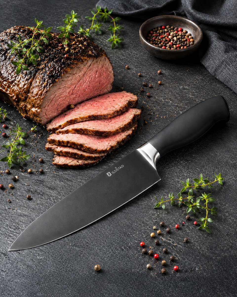 Ildstad knivsett 7 deler