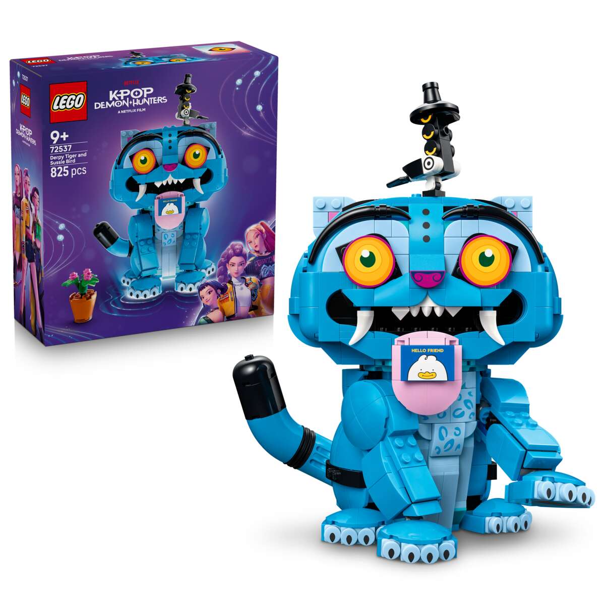 LEGO® Kpop: Demonjegerne Derpy Tiger og Sussie Bird 72537