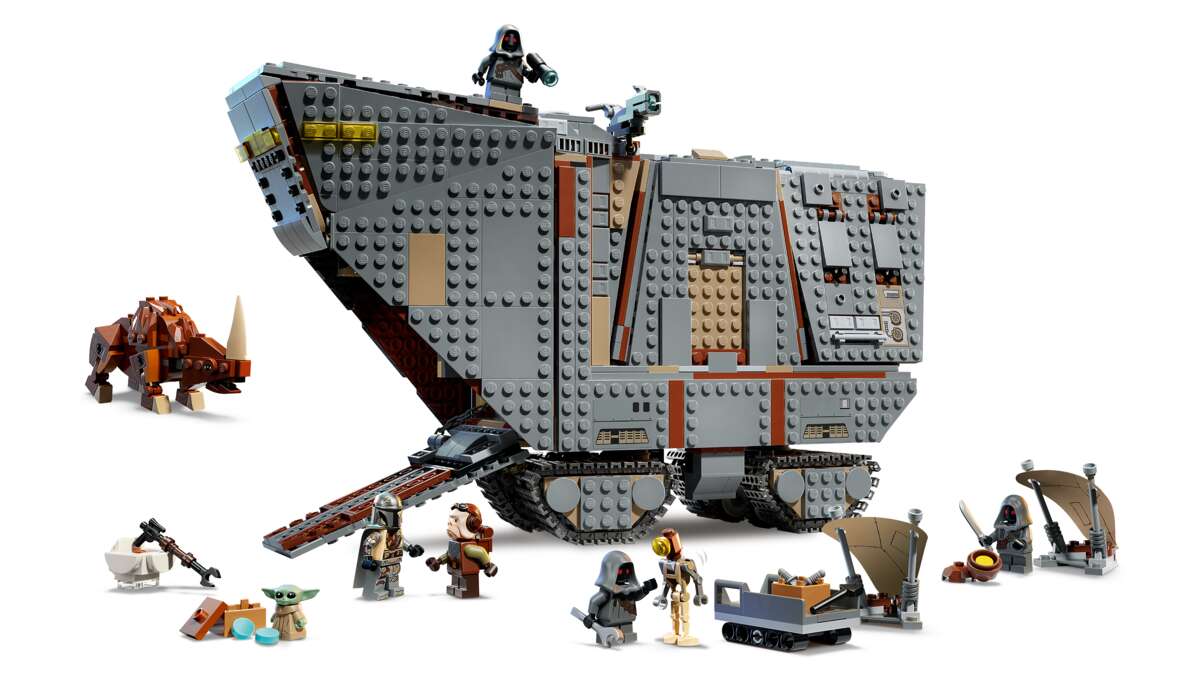 LEGO® Star Wars™ Offworld Sandcrawler™ og Mudhorn 75453