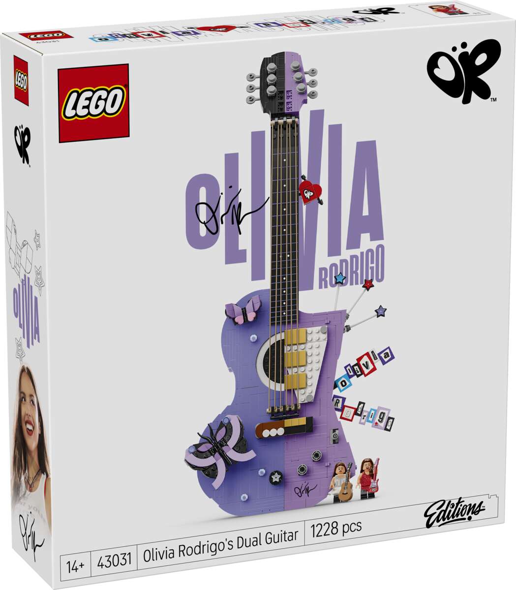 LEGO® Editions Olivia Rodrigos dobbelgitar 43031