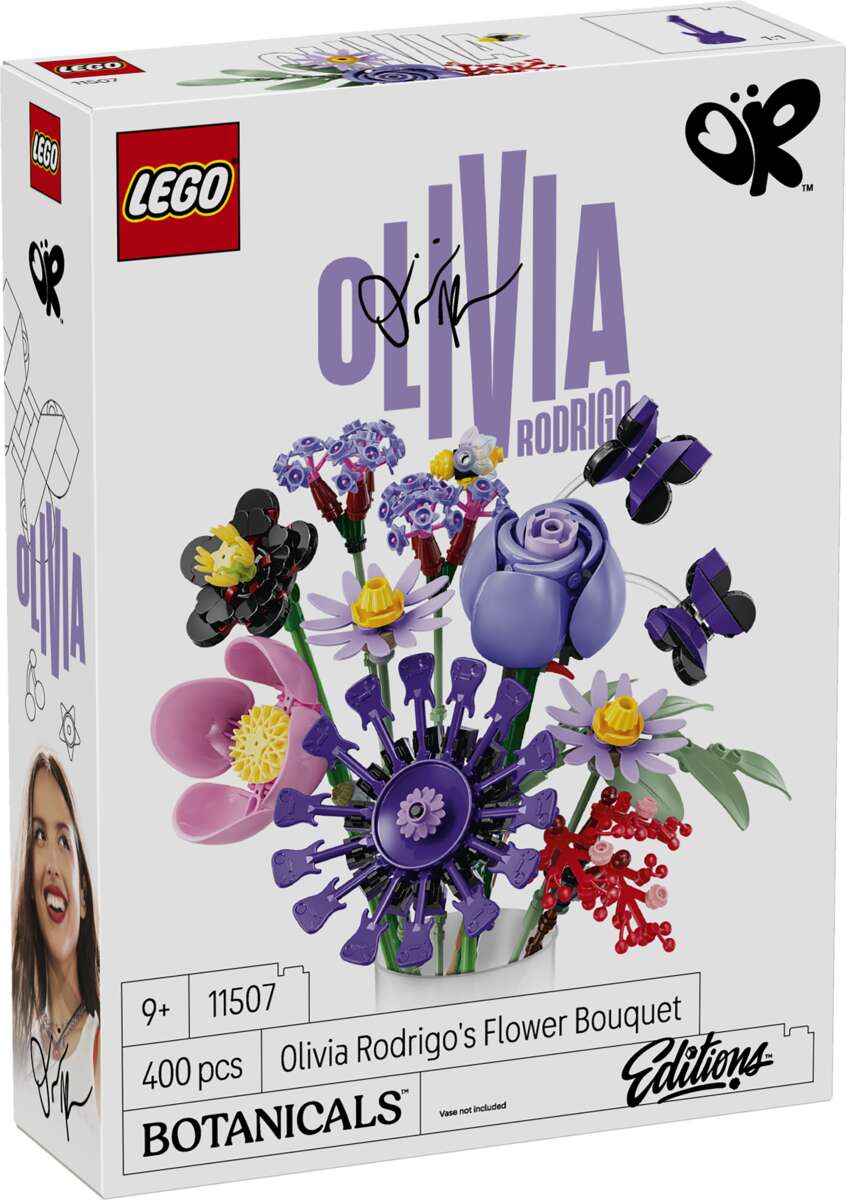 LEGO® Botanicals og LEGO® Editions Olivia Rodrigos blomsterbukett 11507