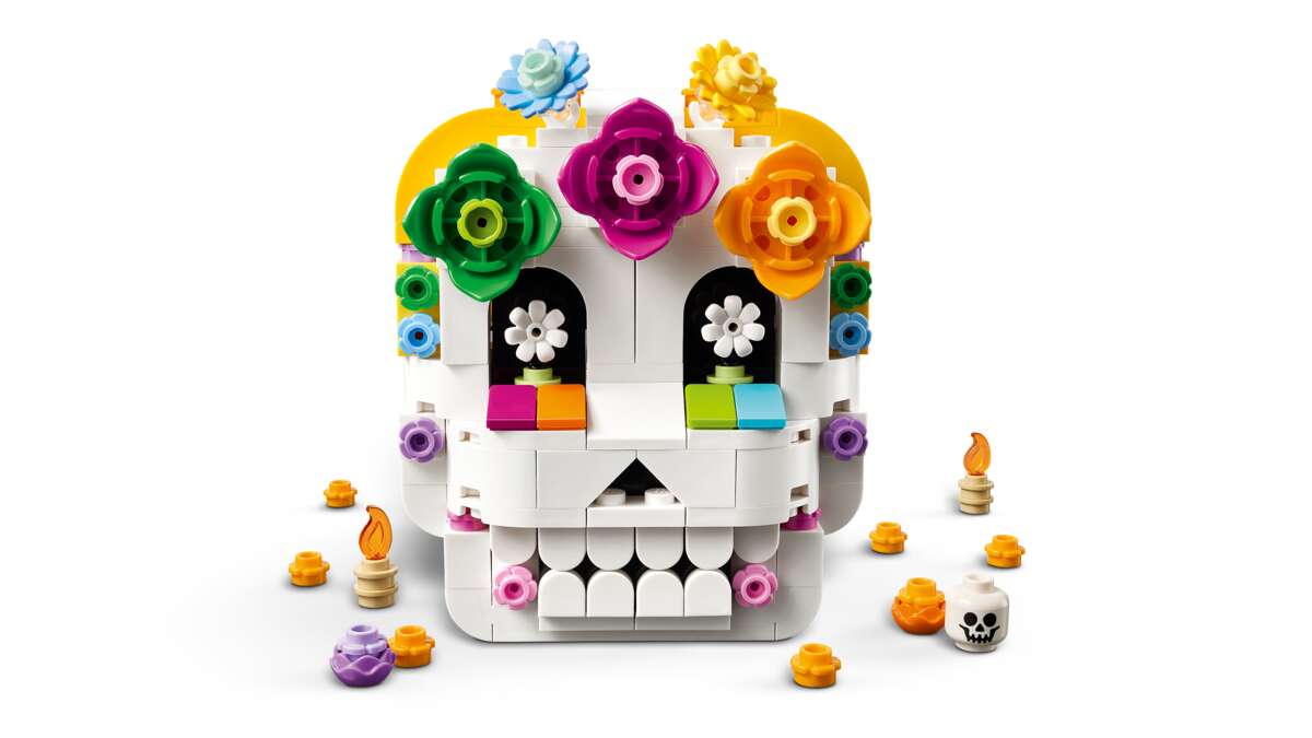 LEGO® De dødes alter Día De Los Muertos-hodeskalledekor 40811