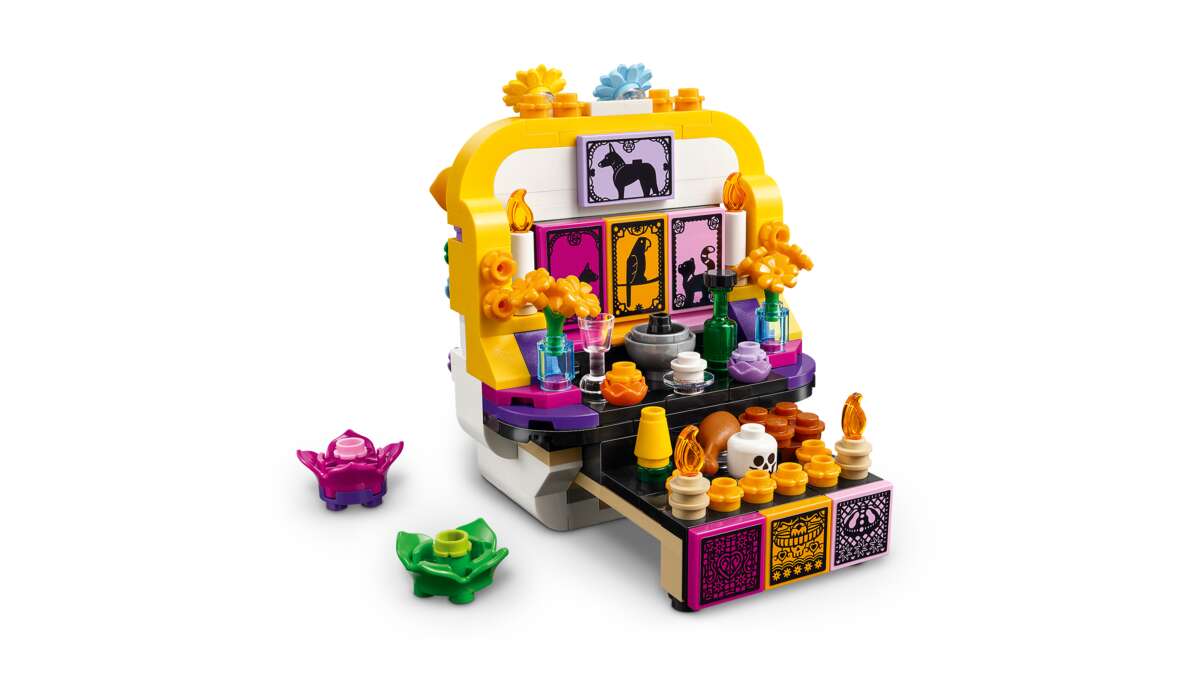 LEGO® De dødes alter Día De Los Muertos-hodeskalledekor 40811