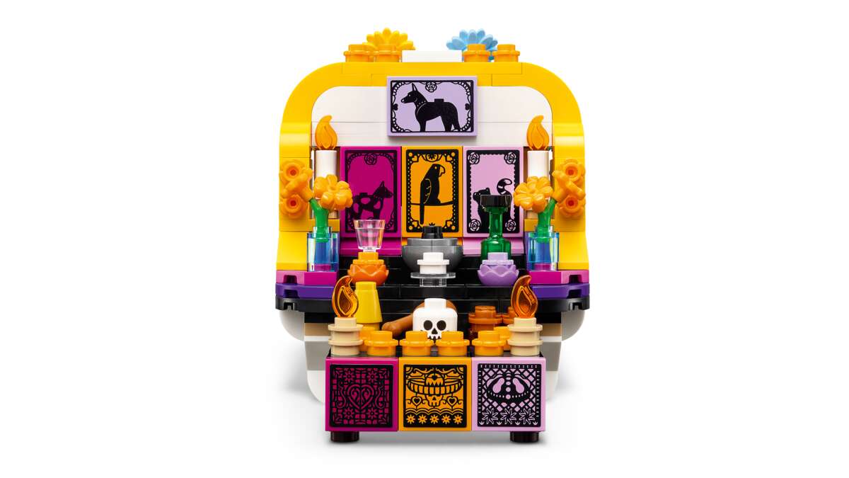LEGO® De dødes alter Día De Los Muertos-hodeskalledekor 40811