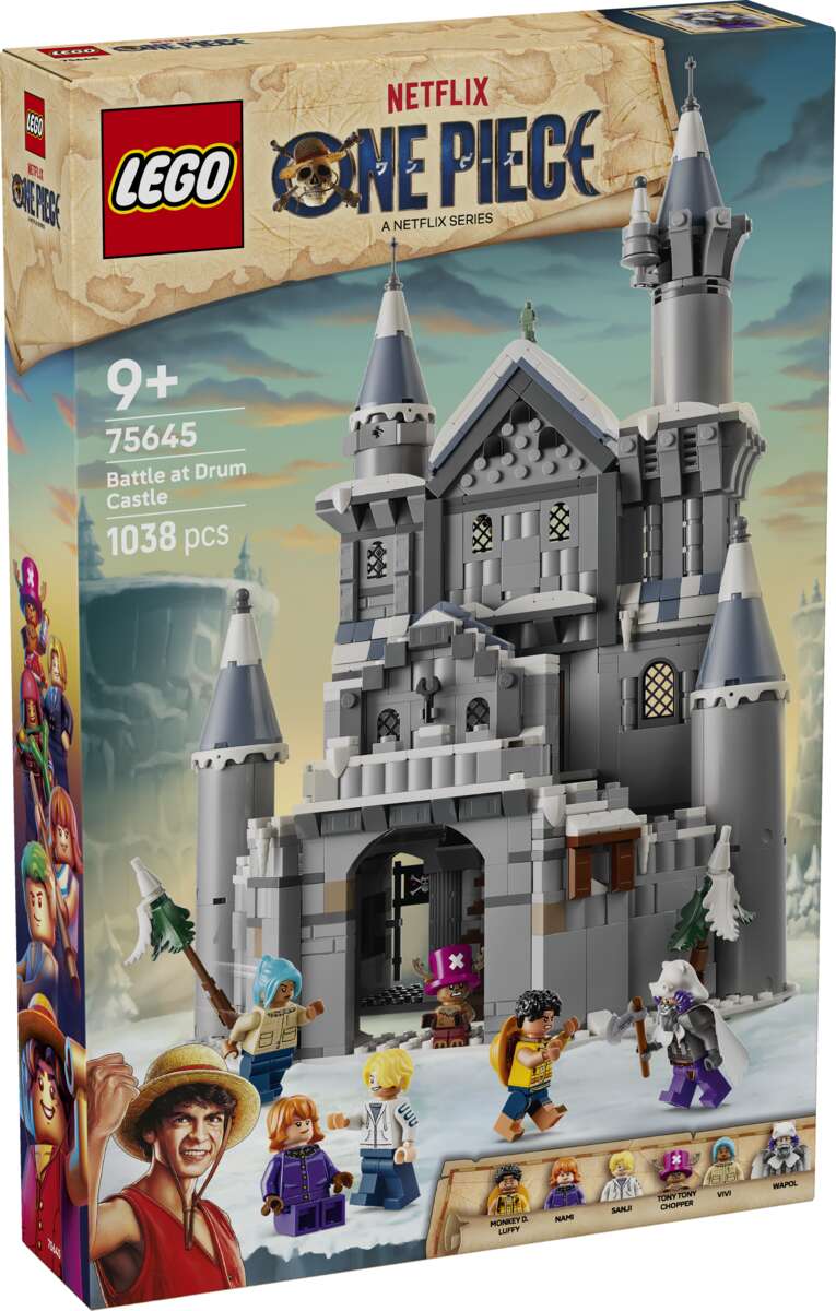 LEGO® ONE PIECE Slaget ved Drum-slottet 75645