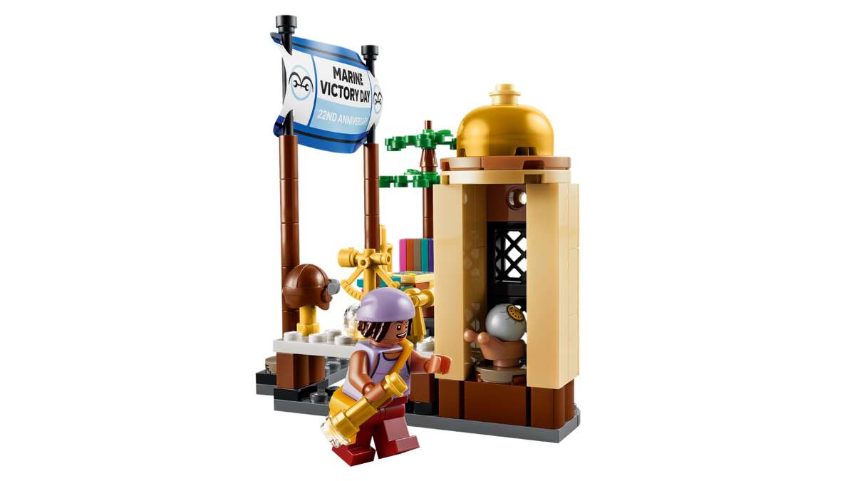 LEGO® ONE PIECE Garps krigsskip 75646