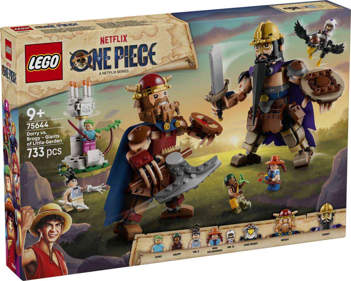 LEGO® ONE PIECE Dorry mot Brogy – kjempene fra Little Garden 75644