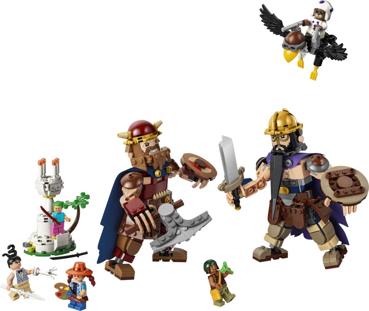 LEGO® ONE PIECE Dorry mot Brogy – kjempene fra Little Garden 75644