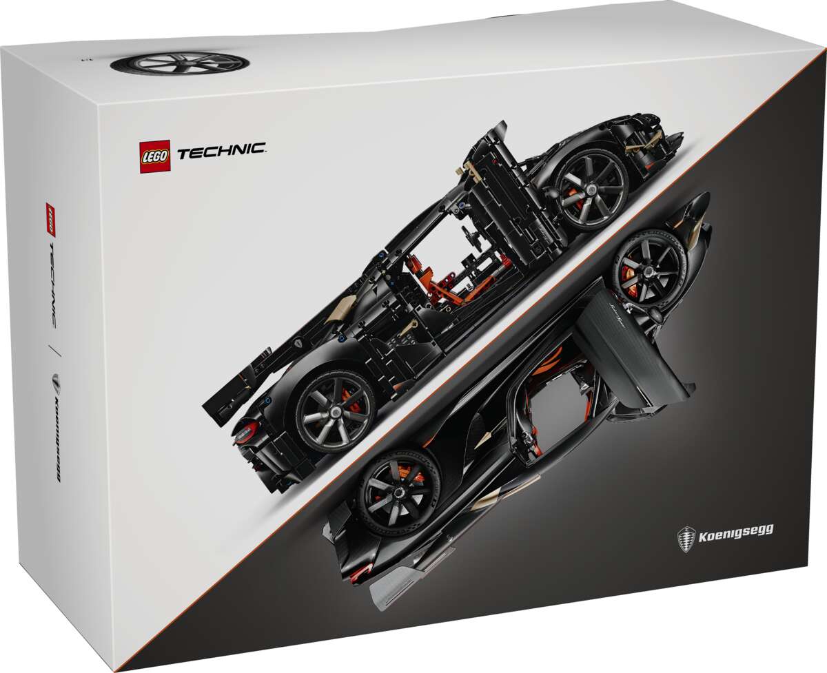 LEGO® Technic Koenigsegg Sadair's Spear-megabil 42232