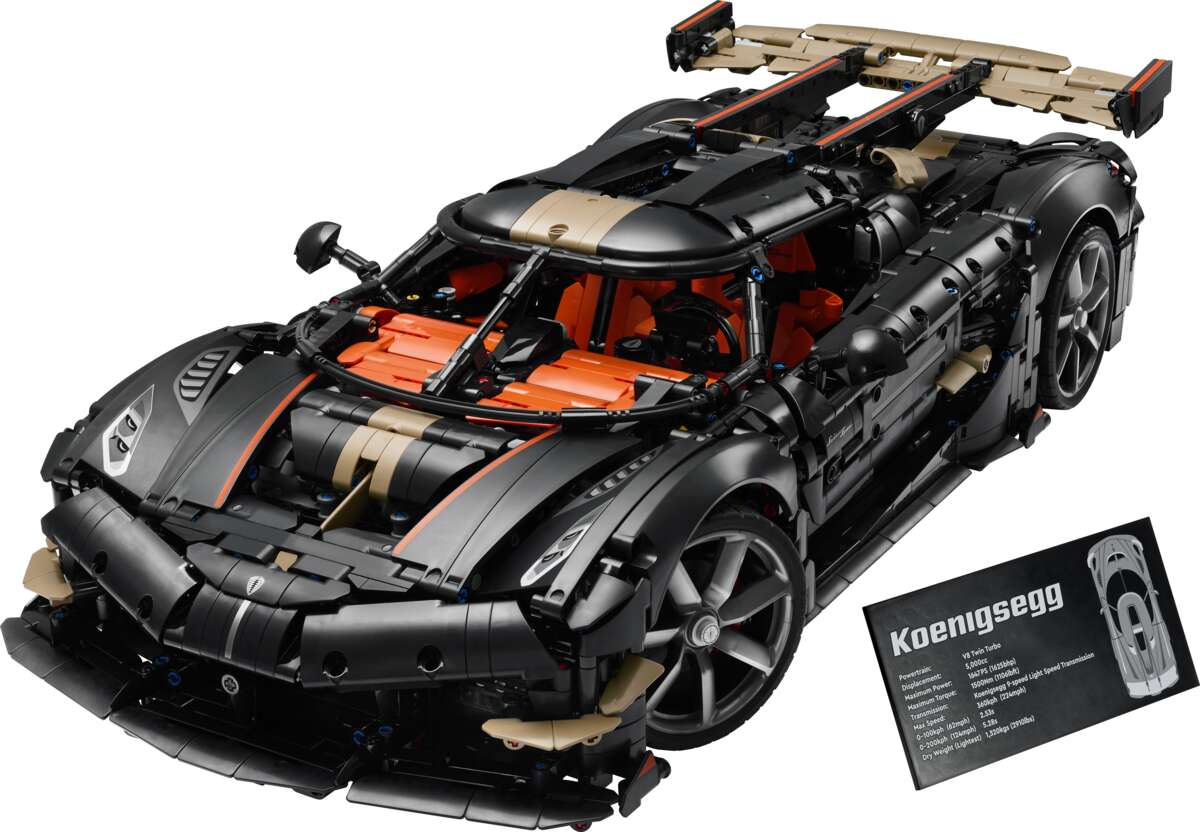 LEGO® Technic Koenigsegg Sadair's Spear-megabil 42232