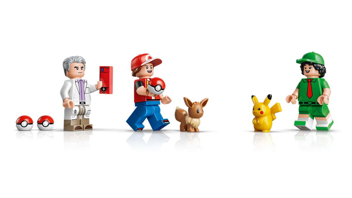 LEGO® Pokémon Pokéball med ikoniske Trenerøyeblikk 72154