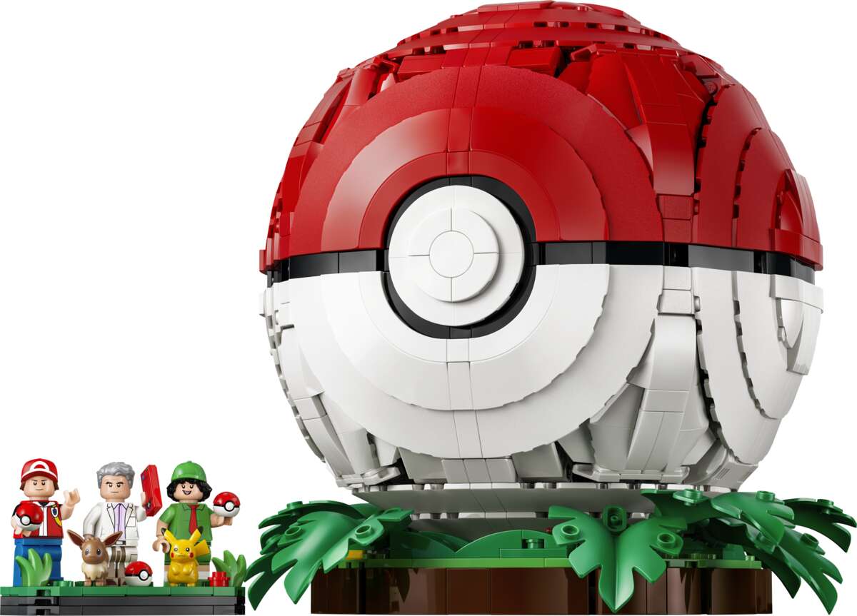 LEGO® Pokémon Pokéball med ikoniske Trenerøyeblikk 72154