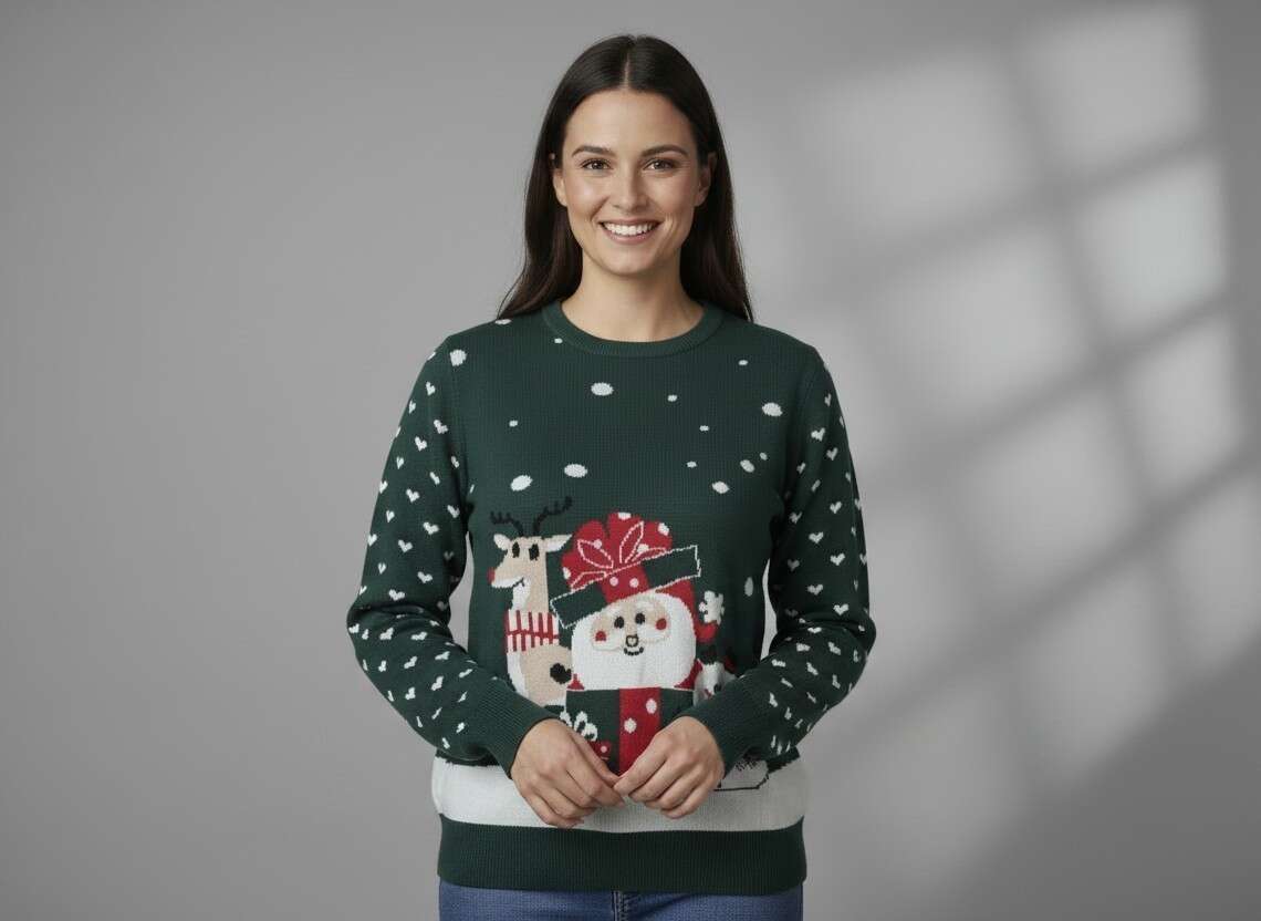 Northpeak julegenser dame