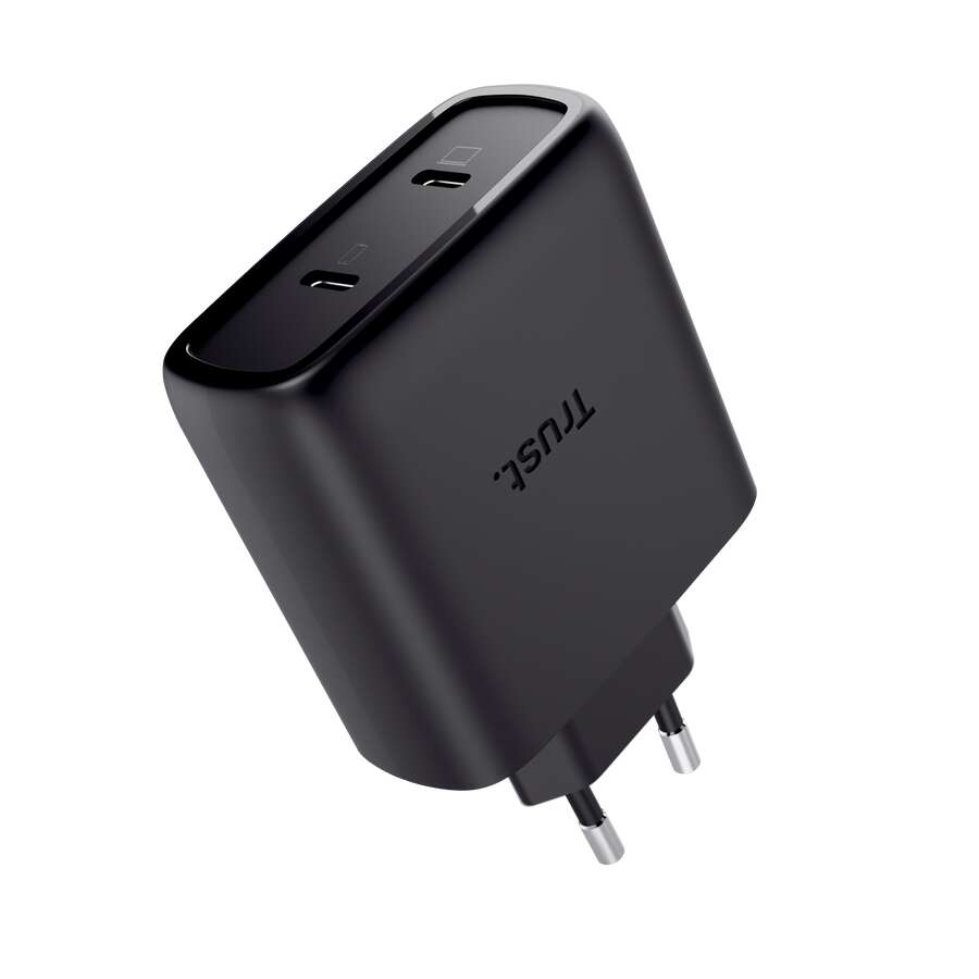 Trust Maxo 65W 2-port USB-C GaN-lader
