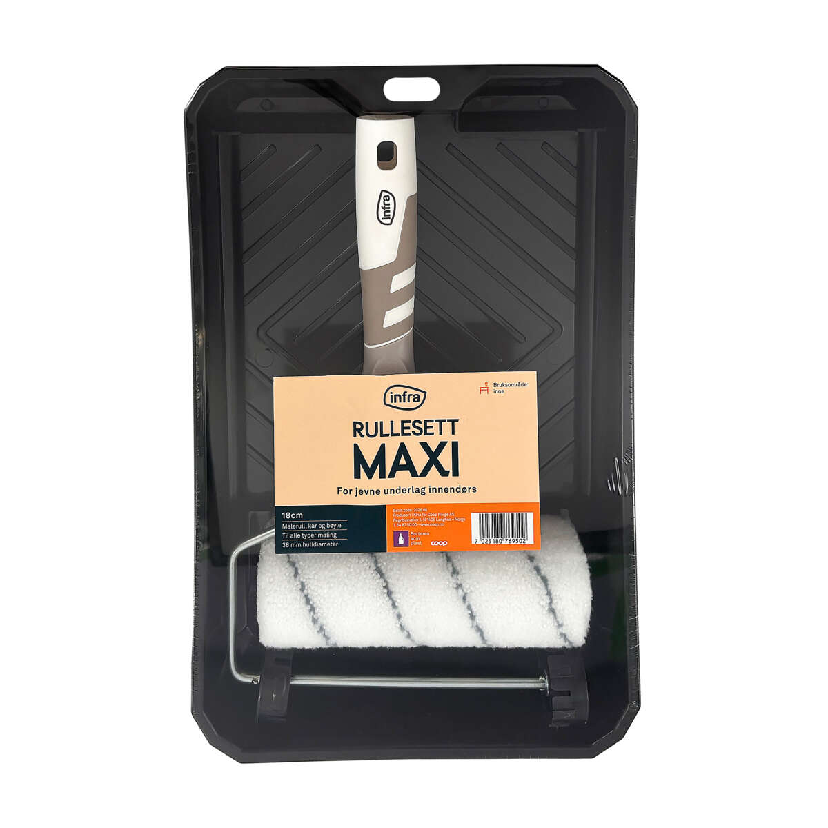 Infra Maxi 18 cm malerullesett