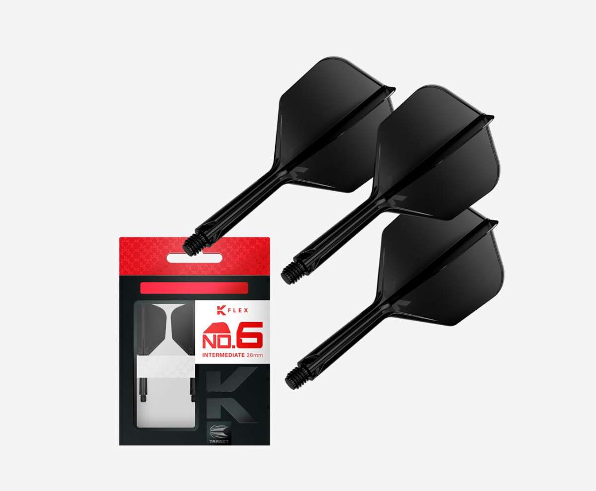 Target K-Flex No.6 flights og skaft 26 mm