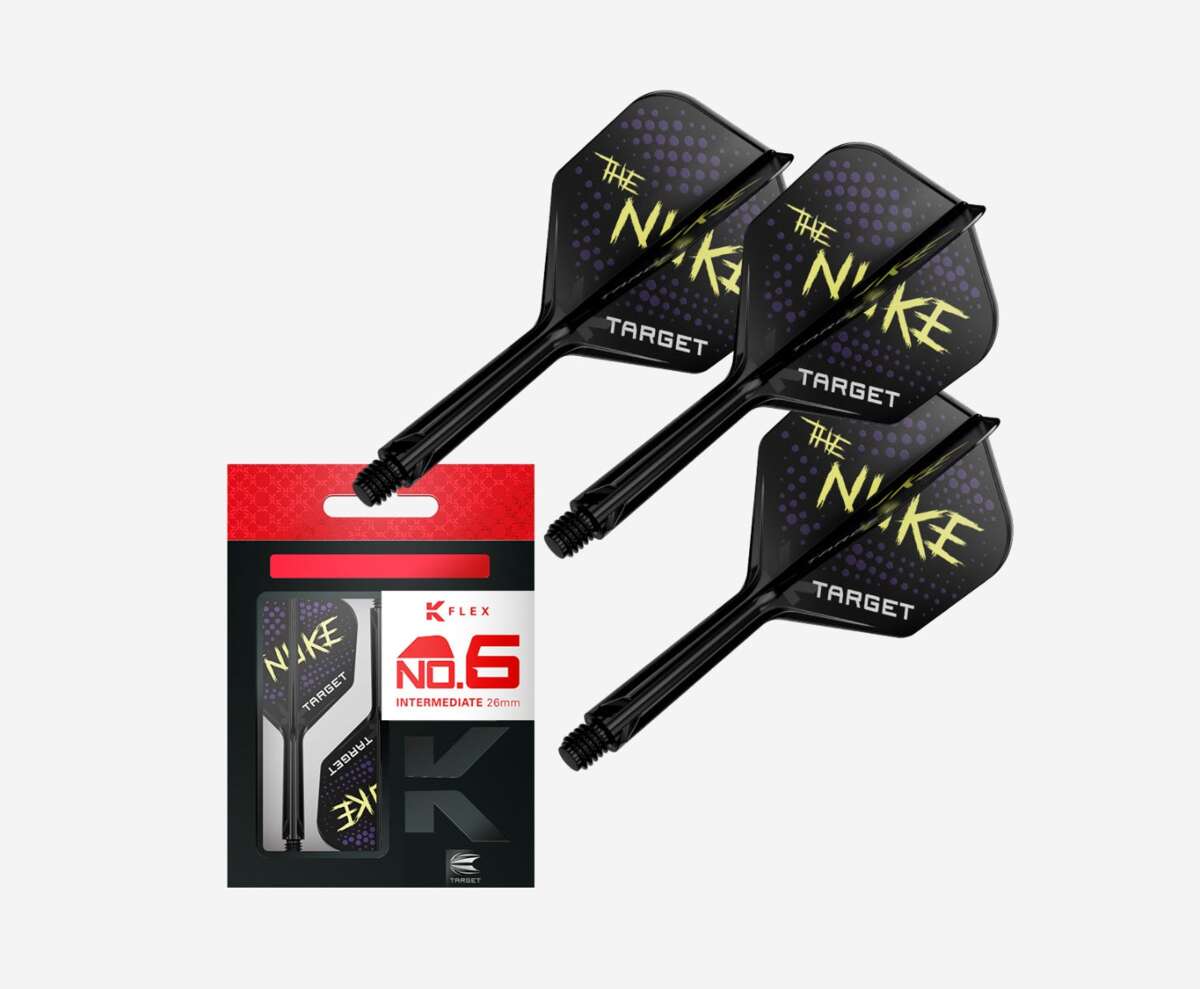 Target Luke Littler K-Flex No.6 flights og skaft 26 mm