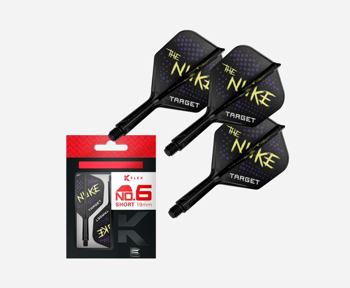 Target Luke Littler The Nuke K-Flex No.6 Short 19 mm 3pk