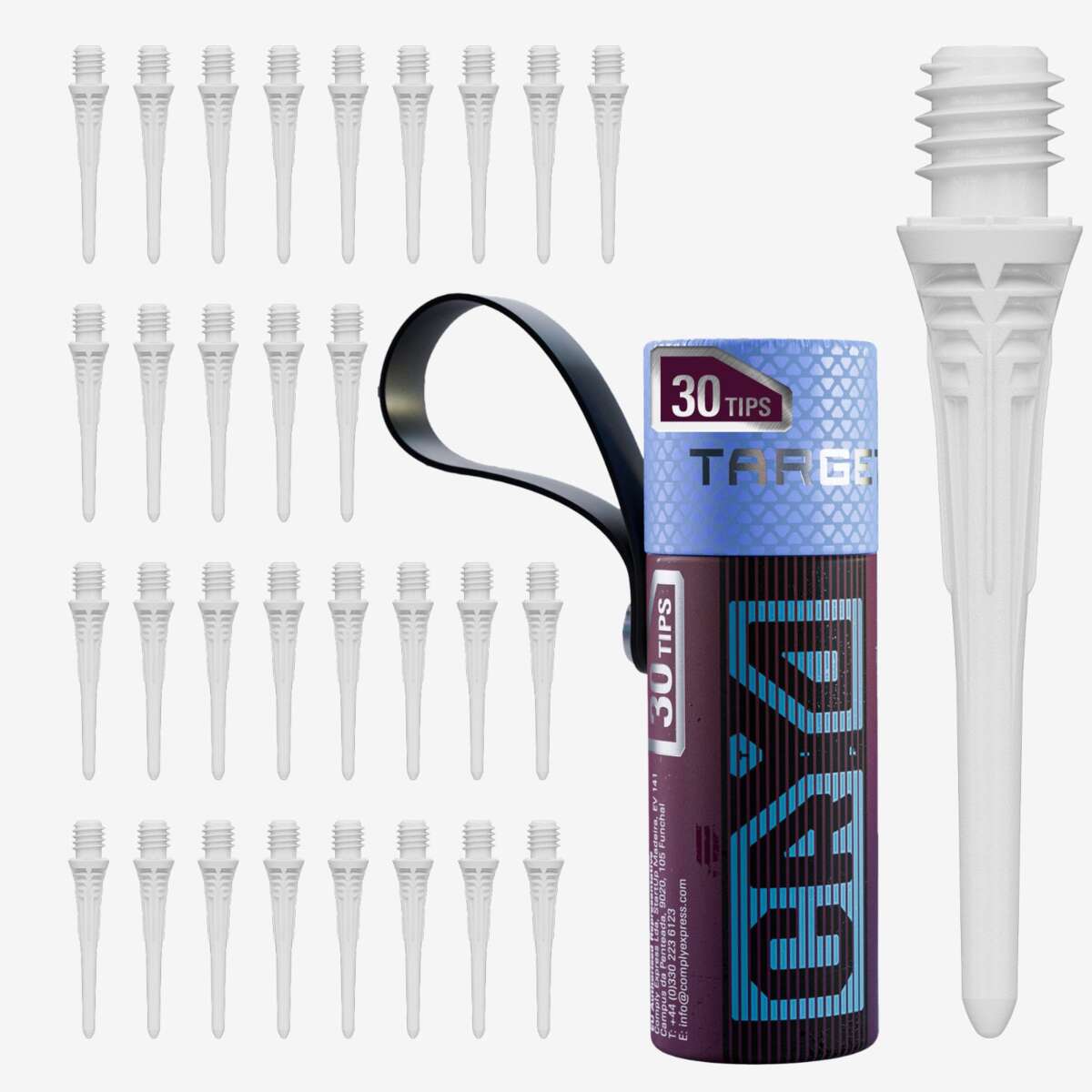 Target Cryo dartspisser soft tip 24,5 mm 30pk