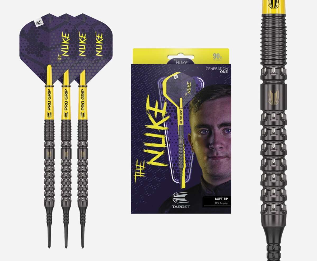 Target Luke Littler G1 dartpiler soft tip 19 g