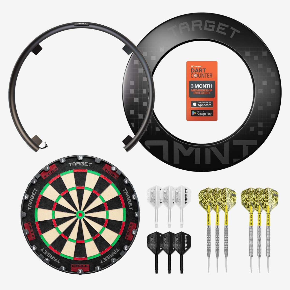 Target OMNI Ultimate Home dartskivesett