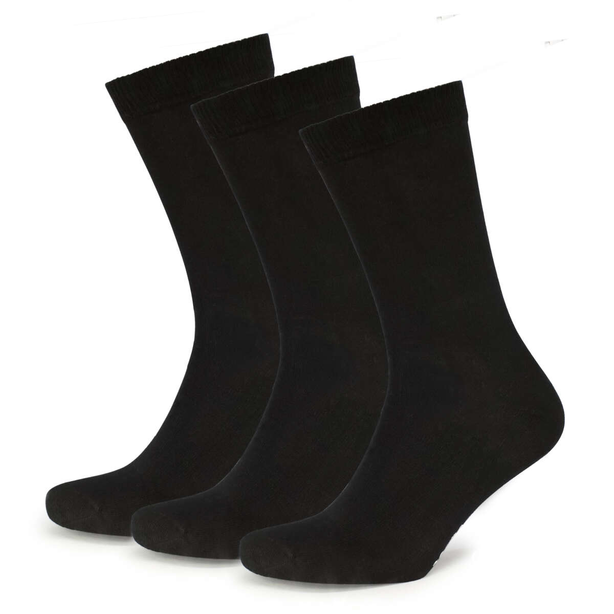 Mjuk Basic sokker 3-pk unisex