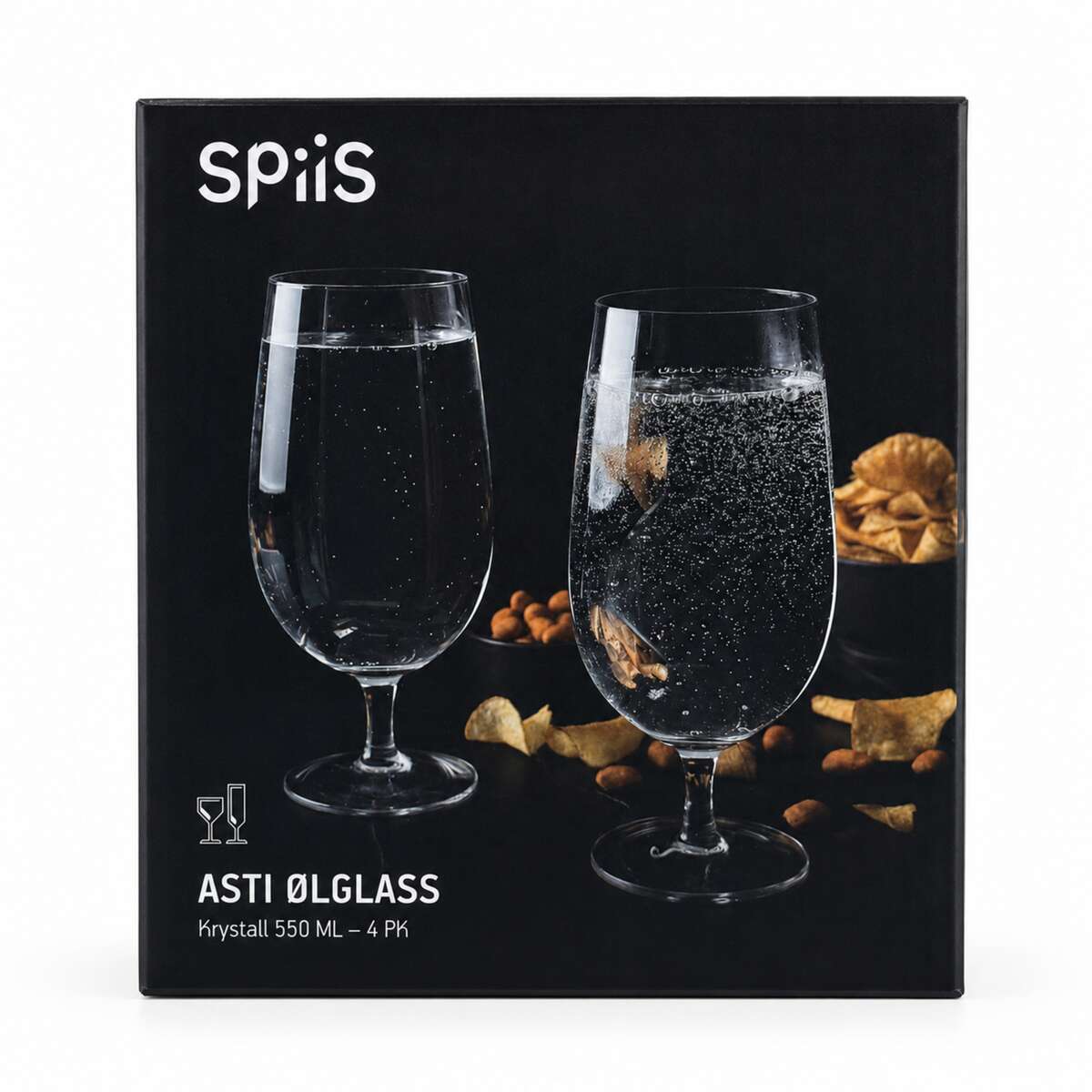 SPiis ølglass 4 pk